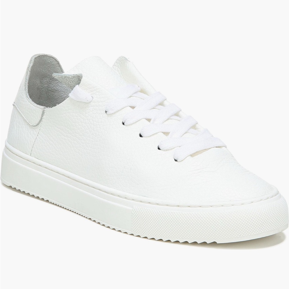 Sam Edelman Poppy White Leather Sneakers Size 9